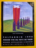 12146 - Salvagnin 1990 Morges Suisse Artiste: Ursula Mummenthaler - Arte