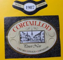 12149 - Pinot Noir 1987 Cave Des Coteaux Cortaillod Suisse - Art