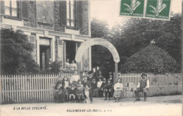 94-VILLENEUVE-LE-ROI- A LA BELLE CYCLISTE - Villeneuve Le Roi