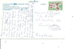 Polynésie ( CP De 1970 De Papeete Vers La Grande-Bretagne à Voir) - Brieven En Documenten
