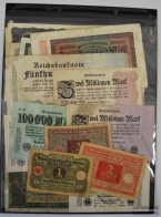 German Empire 20 Different Banknotes  Weimar Republic - Collezioni