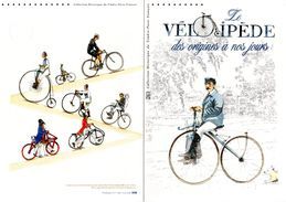 (Faciale 3.48 €) " LE VELOCIPEDE " Sur Document Philatélique Officiel De 2011  De 4 Pages N° YT F4555. DPO - Wielrennen