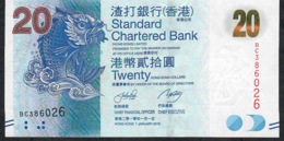 HONG-KONG P297a 20 DOLLARS 1.1.2010 FIRST DATE     #BC     UNC. - Hong Kong