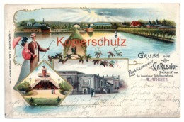 Gruss Aus Etablissement Carlshof, Berlin 1903 - Schoenefeld
