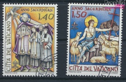 Vatikanstadt 1671-1672 (kompl.Ausg.) Gestempelt 2010 Jahr Des Priesters (9361827 - Usados