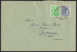 1947 - DEUTSCHLAND [Alliierte Besetzung - Gemeinschaftsausgaben] - Cover - Michel 957/958 [Berufe] + BRAUNSCHWEIG - Storia Postale