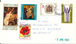 Bulgaria Cover Sent To Holland 18-12-1979 With More Topic Stamps - Brieven En Documenten