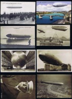 Deutsche Reich Zeppelin Postkarten In Dem 1906 -1911 - Poste Aérienne & Zeppelin
