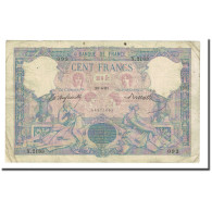 France, 100 Francs, Bleu Et Rose, 1897-04-29, TB, Fayette:21.10, KM:65b - 100 F 1888-1909 ''Bleu Et Rose''