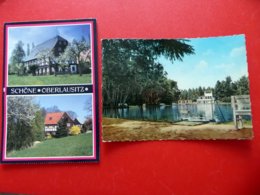 2 X AK Seifhennersdorf 1962 Wodowe Hendrichecy - Saalendorf Ruppersdorf Umgebindehaus Oberlausitz - Seifhennersdorf