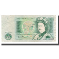 Billet, Grande-Bretagne, 1 Pound, Undated (1978-84), KM:377b, TTB - 1 Pound