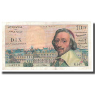 France, 10 Nouveaux Francs, 1961, 1961-02-02, SUP+, Fayette:57.14, KM:142a - 10 NF 1959-1963 ''Richelieu''