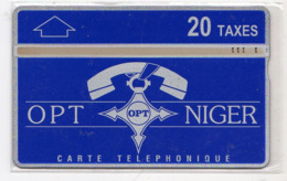 NIGER Ref MV Cards : NGR-10a 20T Téléphone Sur LOGO OPT CN : 612L  5 000 Ex. Année 1996 - Niger