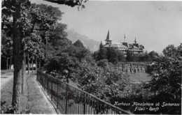 SACHSELN → Flüeli-Ranft Mit Kurhaus Nünalphorn Ob Sarnersee, Fotokarte Ca.1950 - Sachseln