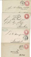 3 Kr. 4 GA, Klare Stp. ( U 9 Oder U 12) ,   A2546 - Postal  Stationery