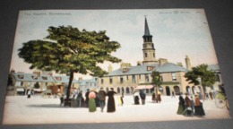 STONEHAVEN THE SQUARE SCOZIA Cartolina Reliable Series Postcard - Kincardineshire