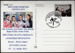 Croatia Zagreb 2015 / Croatian Sports Successes In 2015 / EC Istanbul Karate / Gold Croatian Women Team - Non Classificati