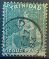 TRINIDAD 1860 - Canceled - Sc# 29 - 4p - Trinité & Tobago (...-1961)