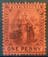 TRINIDAD 1896/1904 - Canceled - Sc# 77 - 1p - Trindad & Tobago (...-1961)