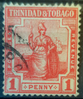 TRINIDAD 1909 - Canceled - Sc# 106 - 1p - Trinidad & Tobago (...-1961)