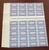 SPM - 1932 - N°Yv. 141 - Phare 15c - Bloc De 32 Bord De Feuille - Neuf Luxe ** / MNH / Postfrisch - Unused Stamps
