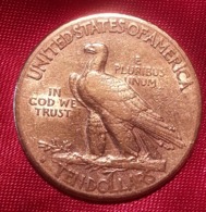 ORO STATI UNITI AMERICA RARO 10 DOLLARI INDIANO 1908 SEGNO DI ZECCA "S"  SPL - 10$ - Eagles - 1907-1933: Indian Head (Tête Indien)