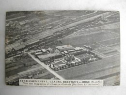 BRETIGNY SUR ORGE - Etablissements L. Clause - Vue Des Magasins Et Champs D'essais - Bretigny Sur Orge