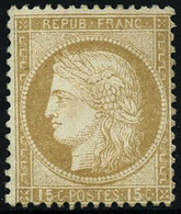 ** N°59 15c Bistre - TB - 1871-1875 Ceres