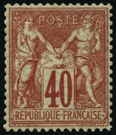 ** N°70 40c Orange - TB - 1876-1878 Sage (Type I)