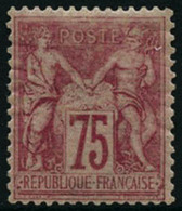 ** N°81 75c Rose, Pièce De Luxe Signé Calves Et Brun - TB - 1876-1898 Sage (Type II)