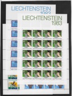 Liechtenstein N°765/766 - Feuillet De 20 Exemplaires - Neuf ** Sans Charnière - Superbe - Nuevos