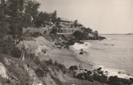 Photographie. Construction. Pied Sur Mer.  Arbres. Mer. Plage. A Identifier. Etat Moyen. - Orte