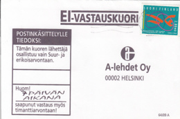 83433- RHYTMIC GYMNASTICS STAMP ON COVER, TAMPERE INK STAMP, 1996, FINLAND - Briefe U. Dokumente
