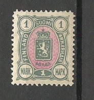 FINLAND FINNLAND 1890 Michel 32 A * - Ongebruikt