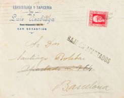 España. República Española. República Española. Marca "Baja En Apartados". MAGNIFICA. - Storia Postale