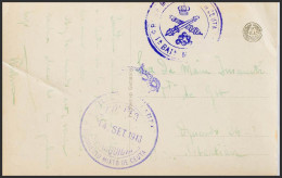 España. Correo / Franquicias Militares. Sobre . 1913. Tarjeta Postal Dde CEUTA A SAN SEBASTIAN. Marca De Franquicia ARTI - Franchise Militaire