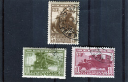 Urss Expres , 3 Timbres Obliteres De 1932 - Express Mail
