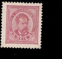 Por. 63 König Luis I MLH (*) Without Gum - Unused Stamps