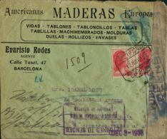 España. República Española Correo Certificado. República Española Correo Certificado. Al Dorso Llegada. MAGNIFICA. - Covers & Documents