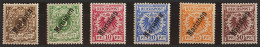 Marianas. MH *Yv 1/6A. 1899. Serie Completa (56º). MAGNIFICA. (Mi1/6II 230 Euros) - Mariannes