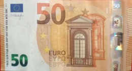 50 EURO SPAIN(VB) V010 DRAGHI - 50 Euro