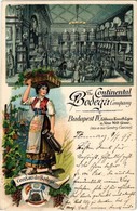 T2 1899 (Vorläufer!) Budapest V. The Continental Bodega Company Borcsarnoka, Belső. Kossuth Lajos Utca 18. Az Országos K - Ohne Zuordnung