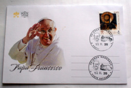 VATICAN 2019, SPECIAL FDC PAPAL AUDIENCE IN ROME - Lettres & Documents