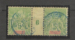 Madagascar_  Millésimes  (1906) N° 43 Oblitéré - Oblitérés