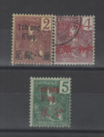 Tch'ong-king (1906 ) N°49/51oblitéré - Oblitérés