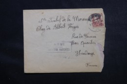 ESPAGNE - Cachet De Censure De Irun Sur Enveloppe Pour La France En 1937 - L 46867 - Republikeinse Censuur