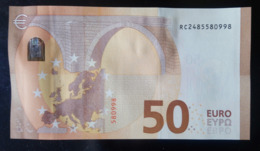 2017 50 EURO RC2485580998- UNC - 50 Euro