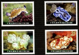 2011 Marine Life Stamps -Sea Slugs Fauna Slug - Water