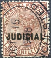 Jamaïque - 1898 - Timbre Yt  25  Surchargé "JUDICIAL" - Oblitéré - Jamaïque (...-1961)