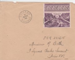 Dahomey Lettre Cotonou Pour La France 1946 - Brieven En Documenten